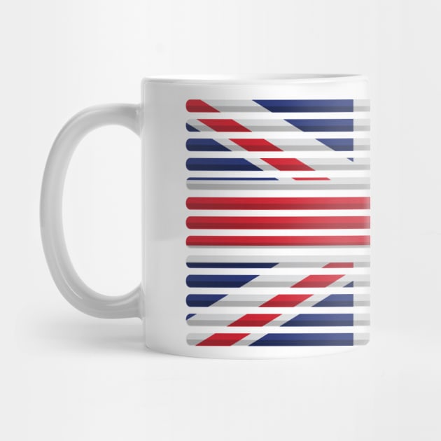 United Kingdom drummer drum stick flag by hobrath